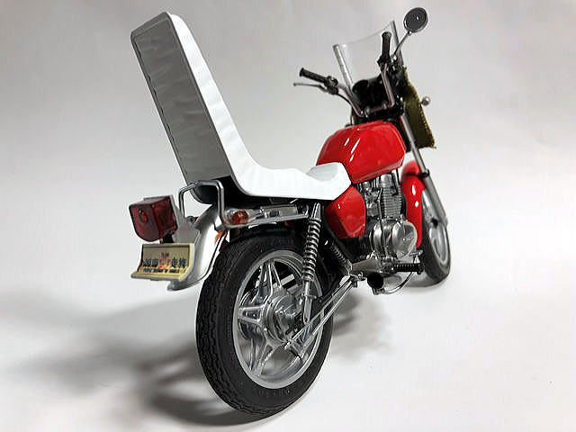 即≫購入禁止】当時 プラモ CB400T ホークⅡ バブ 【改】旧車 暴走族